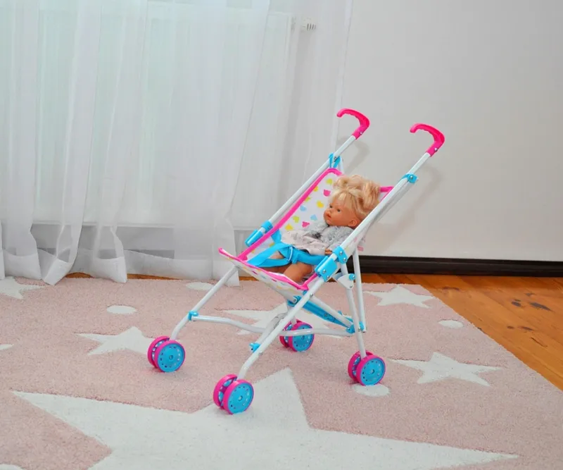 MILLY MALLY Wózek Dla Lalek Julia Candy