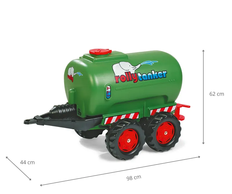 ROLLY TOYS 122653 Cysterna ROLLY-Tanker 2-OSIE - Zielona