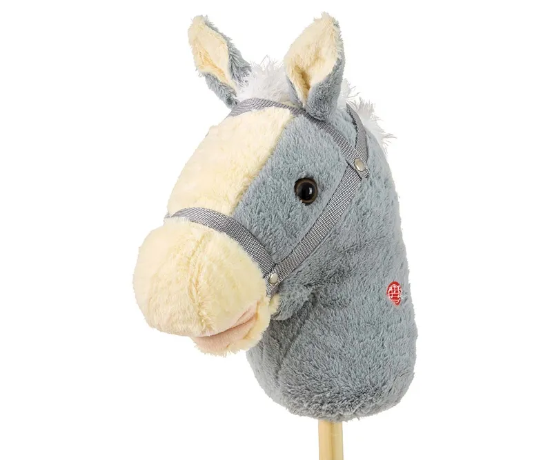 MILLY MALLY Hobby Koń Na Kiju Grey