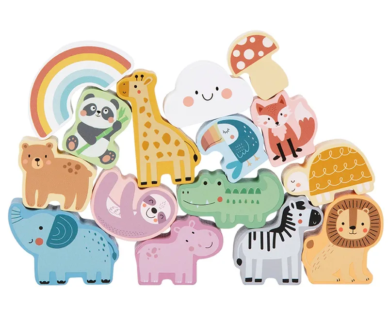 TOOKY TOY TK635A Zoo W Wiaderku