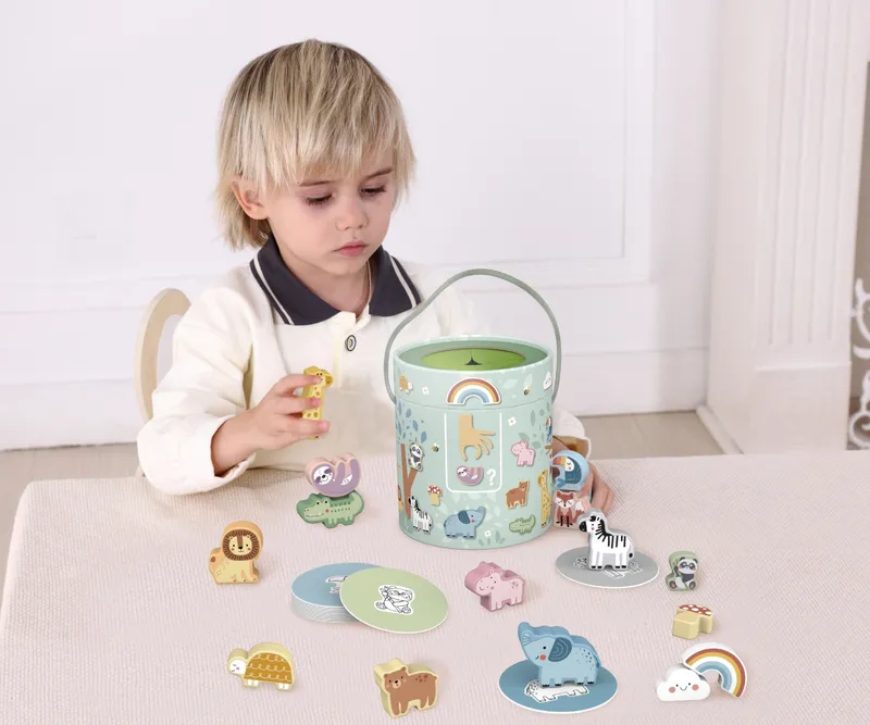 TOOKY TOY TK635A Zoo W Wiaderku