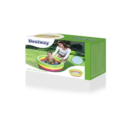 BESTWAY 51128 Mini Basenik Trzy Kolory 70cm X 24cm