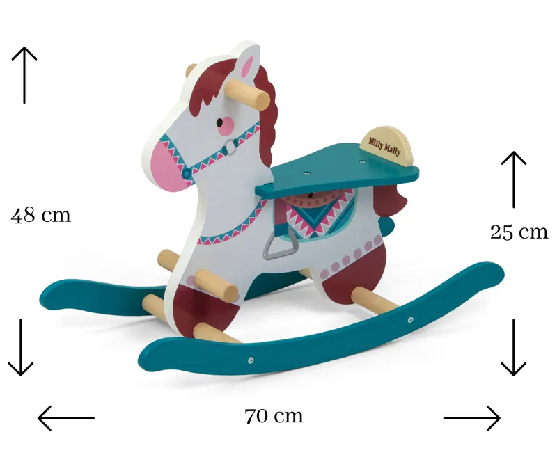 Koń Lucky 18 Blue MILLY MALLY