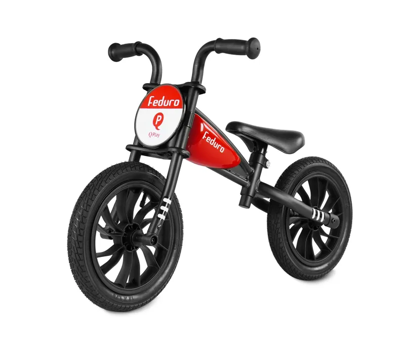 QPLAY Rowerek Biegowy Feduro Red