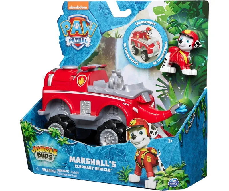 Spin Master 6067759 Psi Patrol Pojazd Z Dżungli - Jungle Marshall