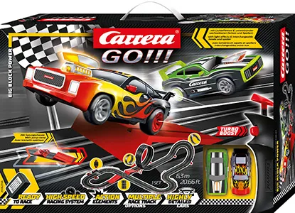 CARRERA Go 20062556 Big Block Power 6,3m
