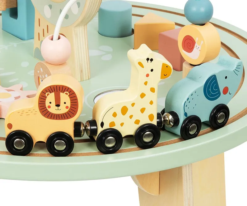 TOOKY TOY TH712N Stolik Edukacyjny Zoo