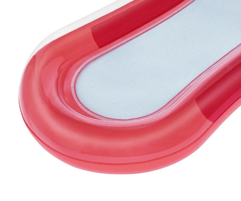 BESTWAY 43103 Dmuchany Materac Z Siatkowanym Dnem HydroLuxe - Czerwony