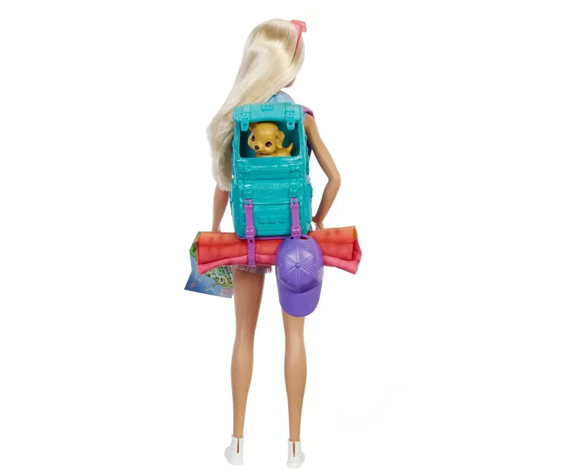 MATTEL HDF73 Lalka BARBIE Malibu Na Kampingu