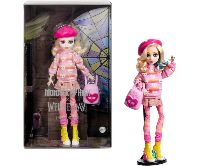 MATTEL HXJ05 Monster High X Wednesday Enid Sinclair