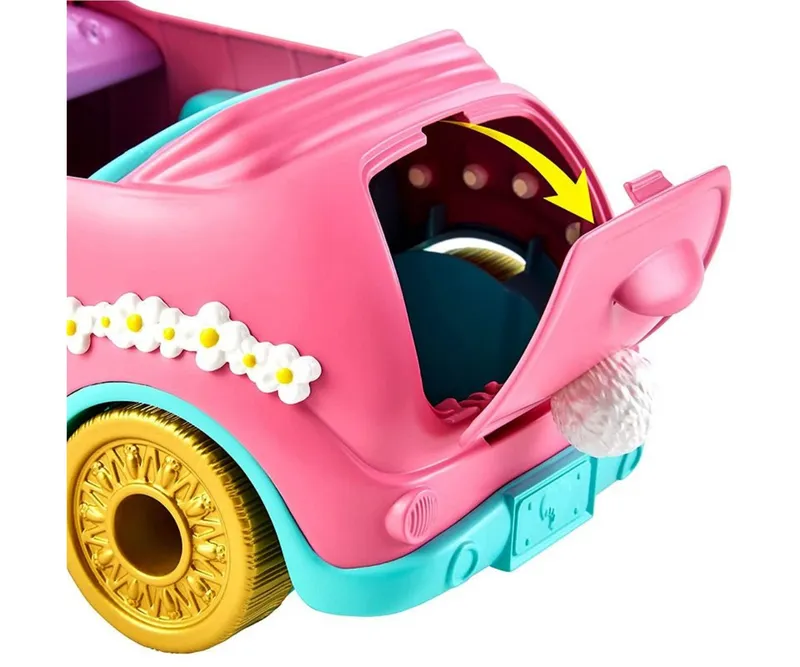 MATTEL Enchantimals HFC85 Zestaw Króliczkowóz Z Lalką Bree Bunny