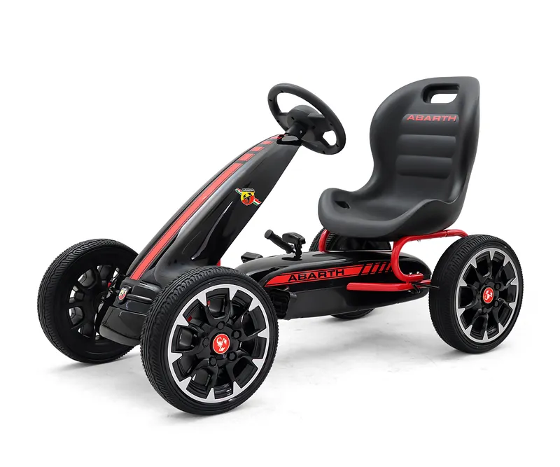 Gokart Na Pedały Abarth Black MILLY MALLY