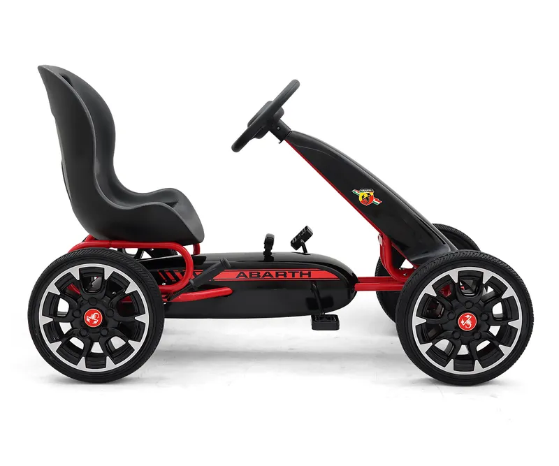 Gokart Na Pedały Abarth Black MILLY MALLY