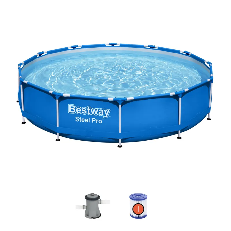 BESTWAY 56706 Basen Stelażowy Steel Pro 3.66m X 0.76m