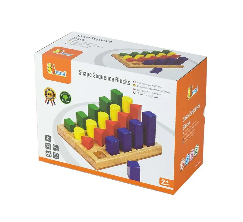 VIGA 51367 Klocki Z Sorterem Kształtów