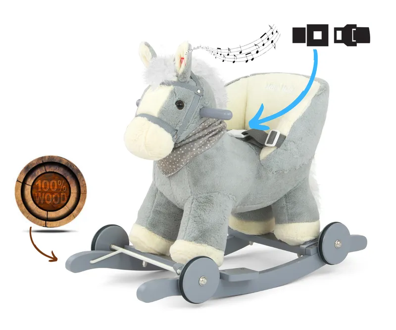 MILLY MALLY Koń Polly Gray