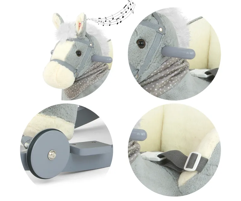 MILLY MALLY Koń Polly Gray