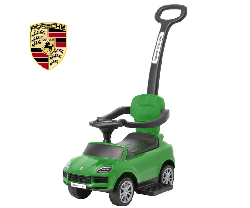 MILLY MALLY Pojazd Z Rączką PORSCHE Cayenne Green