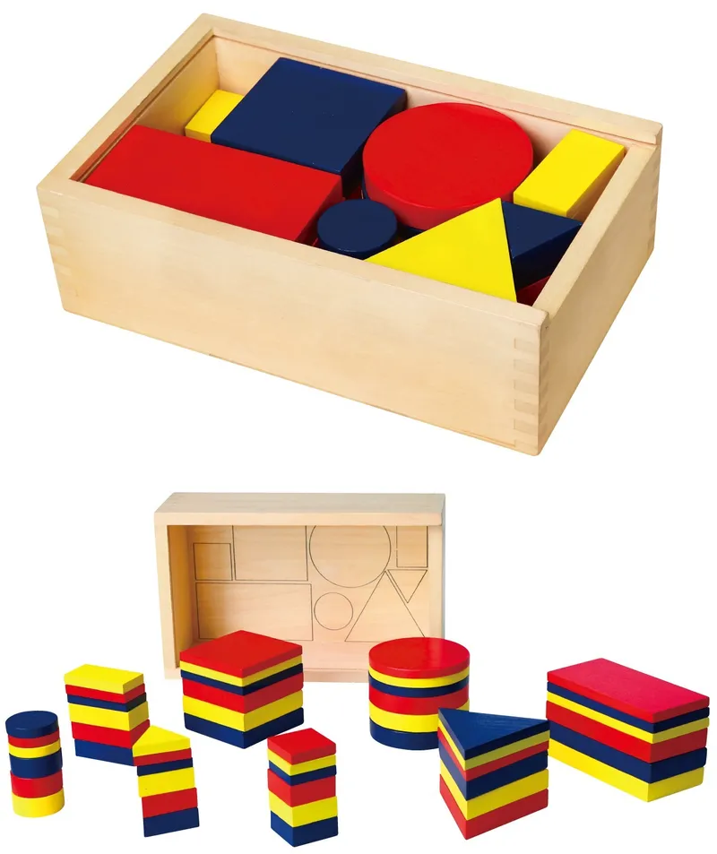 VIGA 56164 Klocki Logiczne - Figury Geometryczne