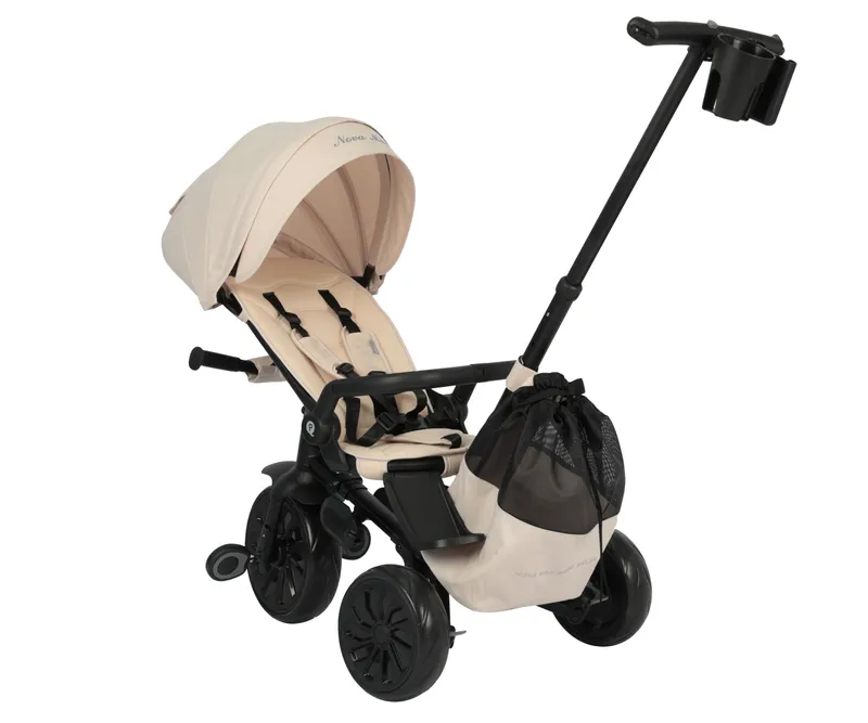 QPLAY Rowerek Trójkołowy Nova Max Beige