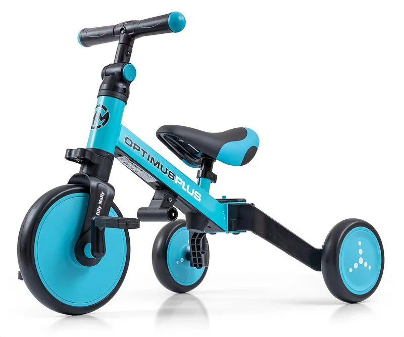 MILLY MALLY Rowerek 4w1 Optimus Plus Blue