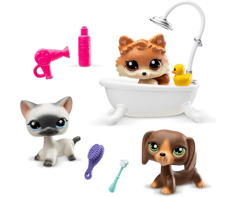 HASBRO 00638 Zestaw Figurek Littlest Pet Shop Grooming SPA