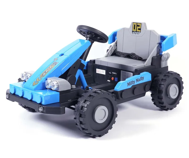 MILLY MALLY Pojazd Na Akumulator Prime 2w1 Blue