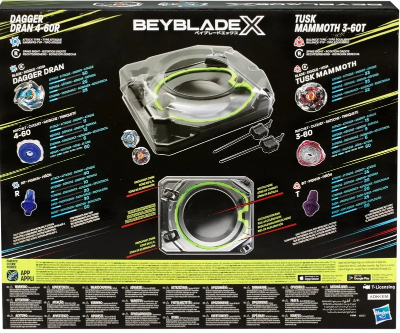 HASBRO F9588 Zestaw Bitewny Xtreme Beyblade