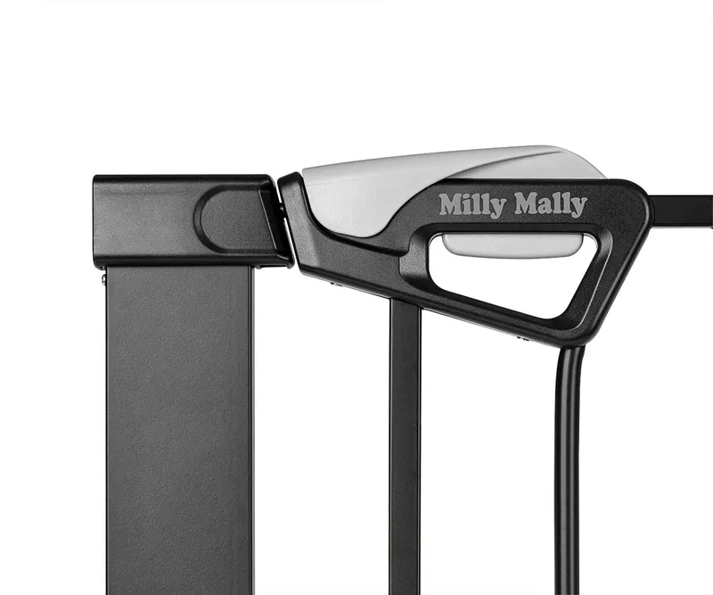 MILLY MALLY Bramka Zabezpieczająca Barierka Na Schody Guardy 83 Black