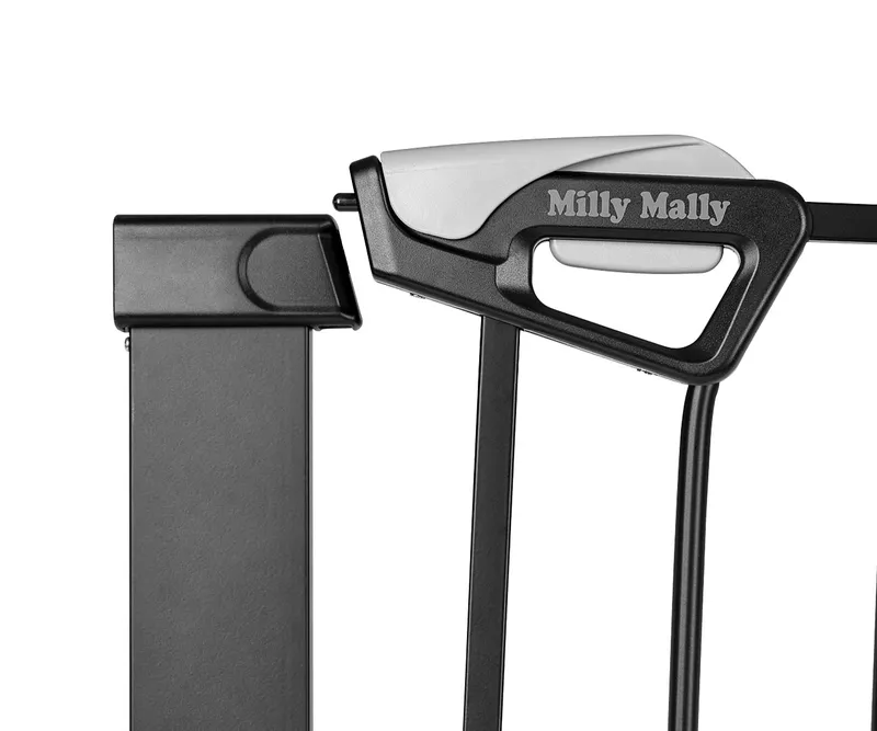 MILLY MALLY Bramka Zabezpieczająca Barierka Na Schody Guardy 83 Black
