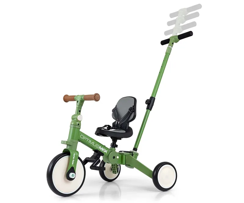 MILLY MALLY Rowerek 5w1 Optimus Max Green