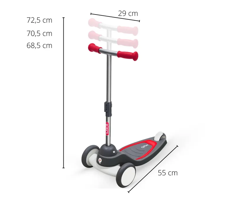 QPLAY Hulajnoga Mika Red