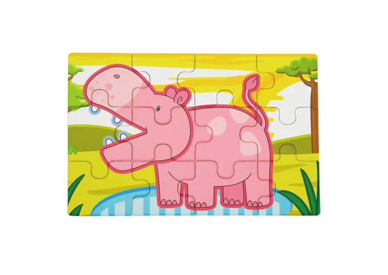 VIGA 50068 Zestaw Puzzli - Safarii