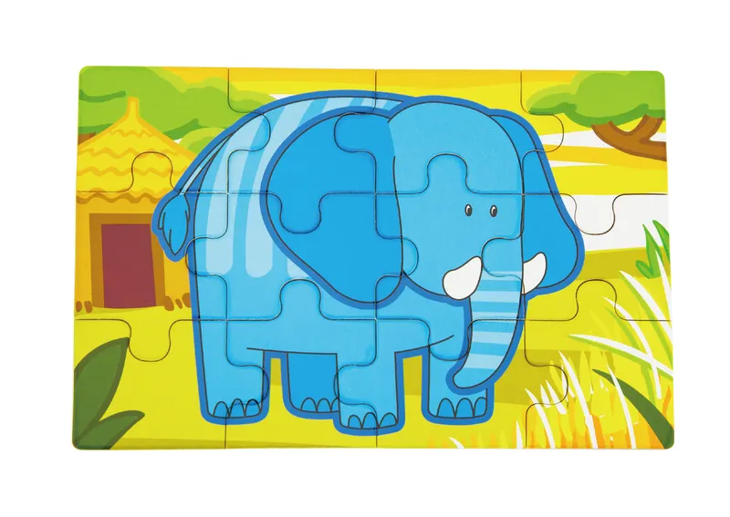 VIGA 50068 Zestaw Puzzli - Safarii