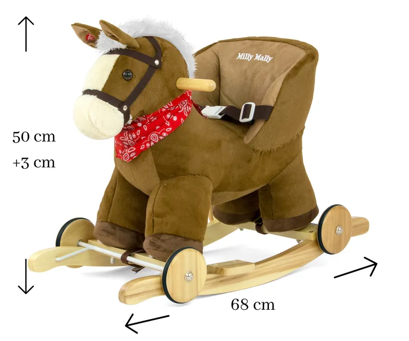 MILLY MALLY Koń Polly Dark Brown