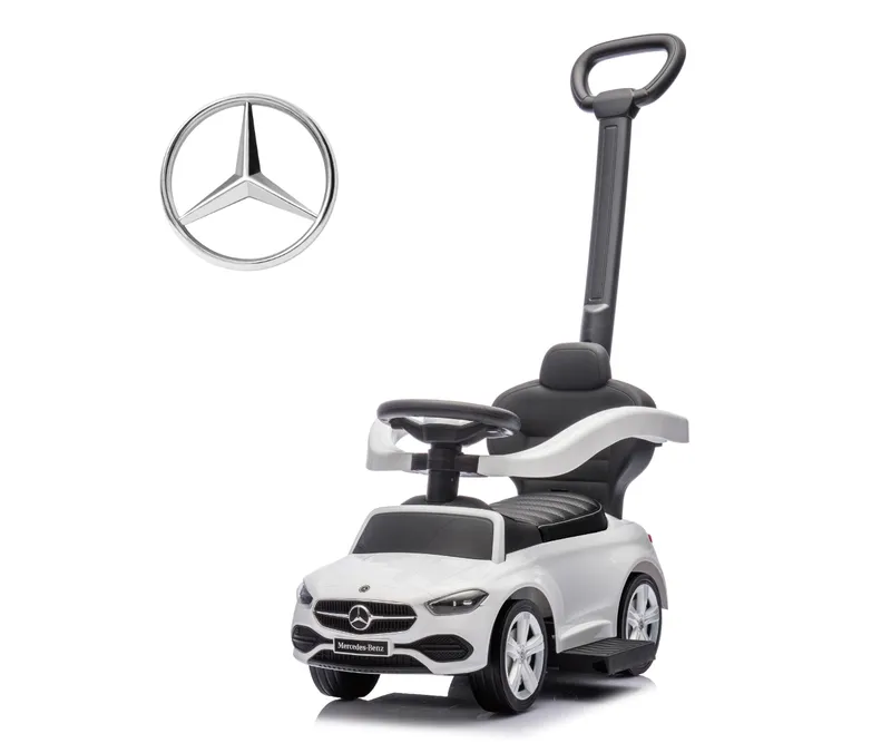 MILLY MALLY Pojazd Z Rączką MERCEDES C-Class Deluxe White