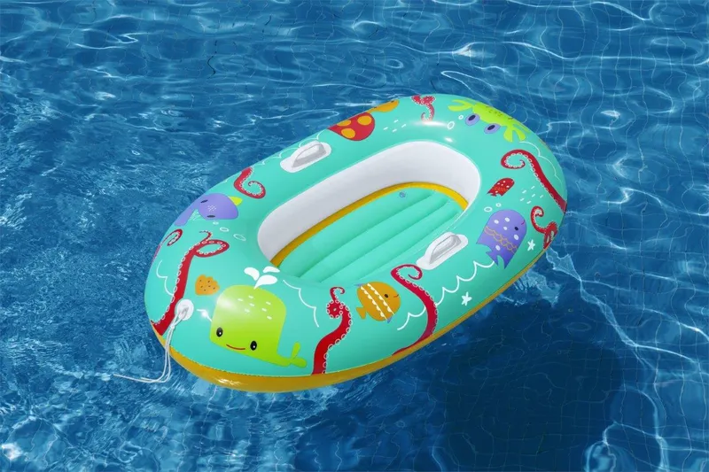 BESTWAY 34009 Łódka Do Pływania Rybki 1.19m X 79cm