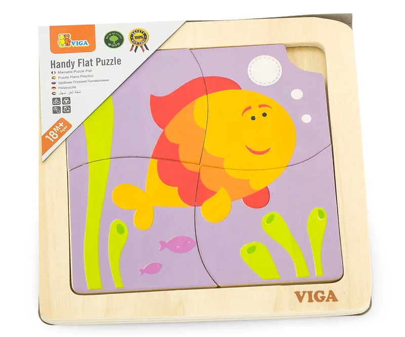 VIGA 50144 Puzzle Na Podkładce - Rybka