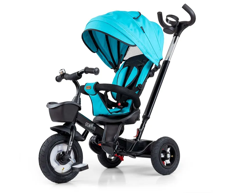 MILLY MALLY Rowerek Trójkołowy Movi Black-Mint