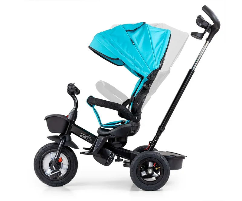 MILLY MALLY Rowerek Trójkołowy Movi Black-Mint