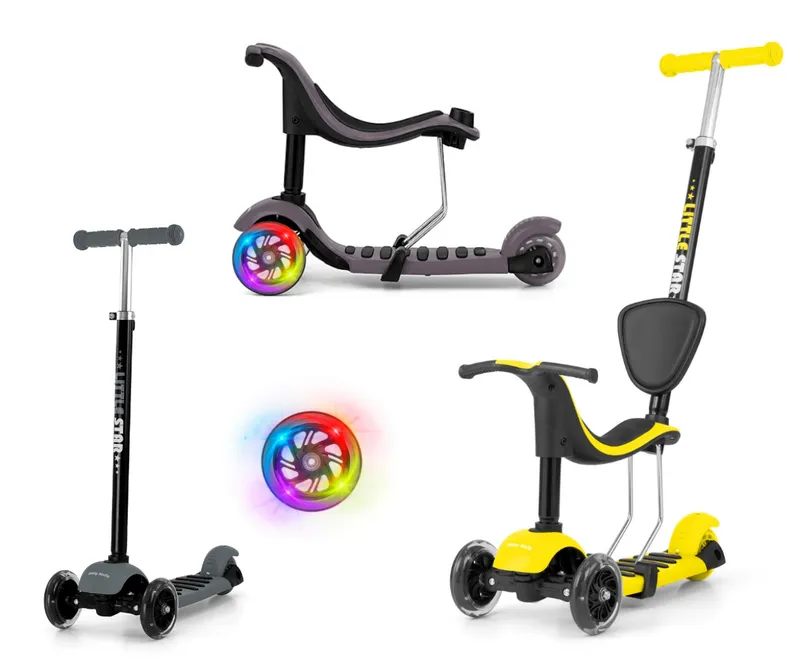 MILLY MALLY Scooter Little Star Yellow