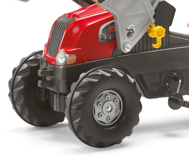ROLLY TOYS 811397 Traktor ROLLY Junior RT Z Przyczepą I Łyżka - Czerwony