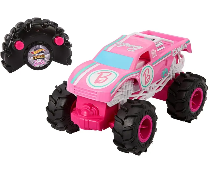 MATTEL HNV02 Samochód RC Hot Wheels Monster Truck BARBIE