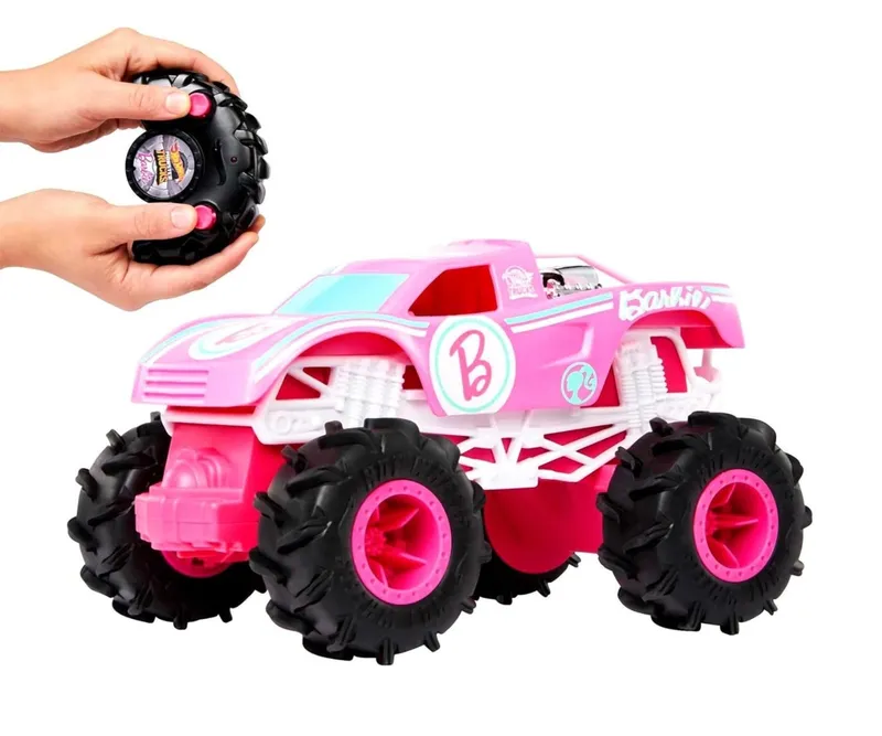 MATTEL HNV02 Samochód RC Hot Wheels Monster Truck BARBIE