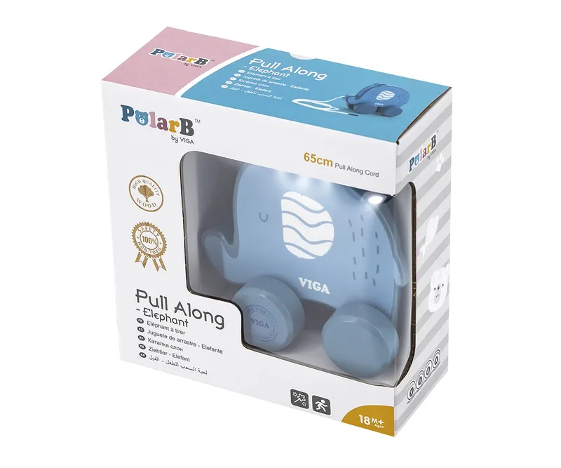 VIGA 44004 PolarB Słonik Stefan Do Ciągniecia