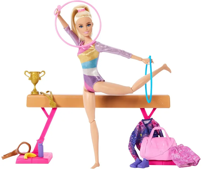 MATTEL HRG52 Lalka BARBIE Gimnastyczka