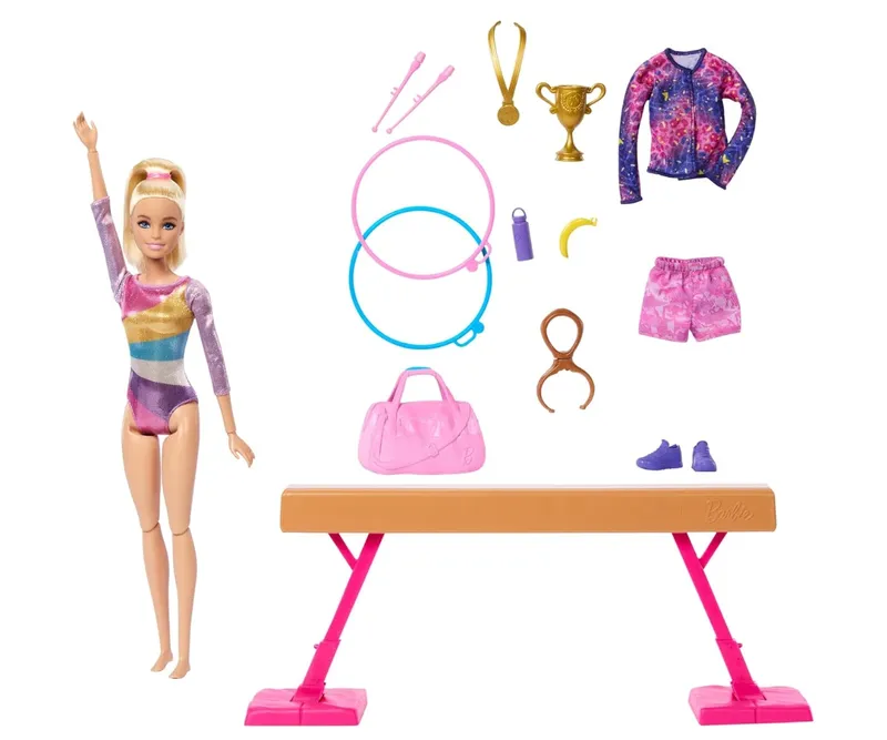 MATTEL HRG52 Lalka BARBIE Gimnastyczka