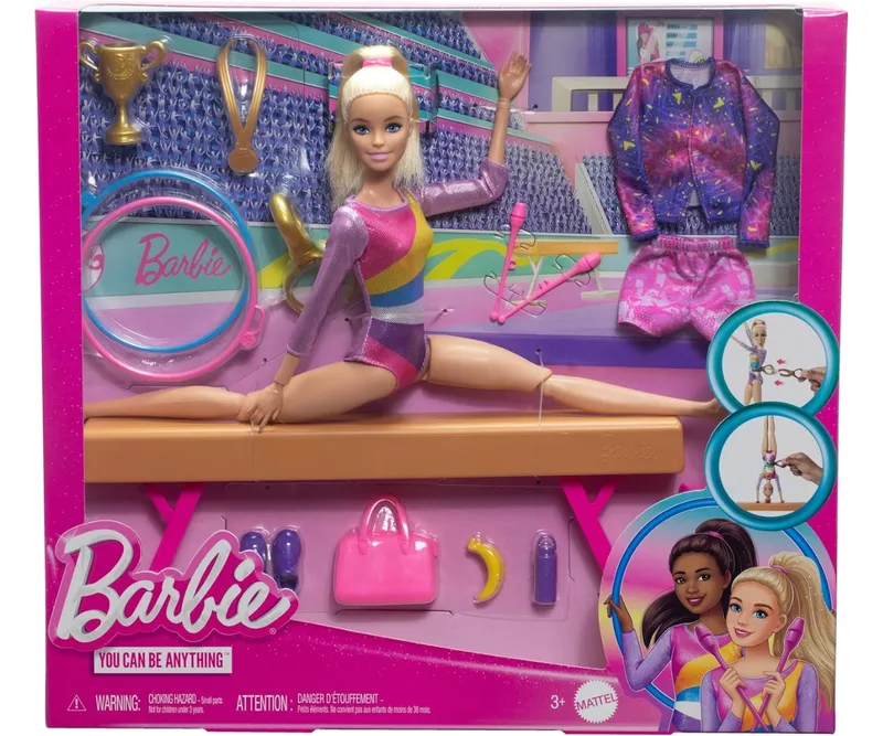 MATTEL HRG52 Lalka BARBIE Gimnastyczka