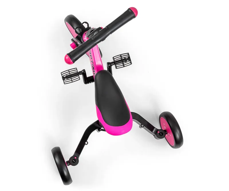 MILLY MALLY Rowerek 4w1 Optimus Plus Pink