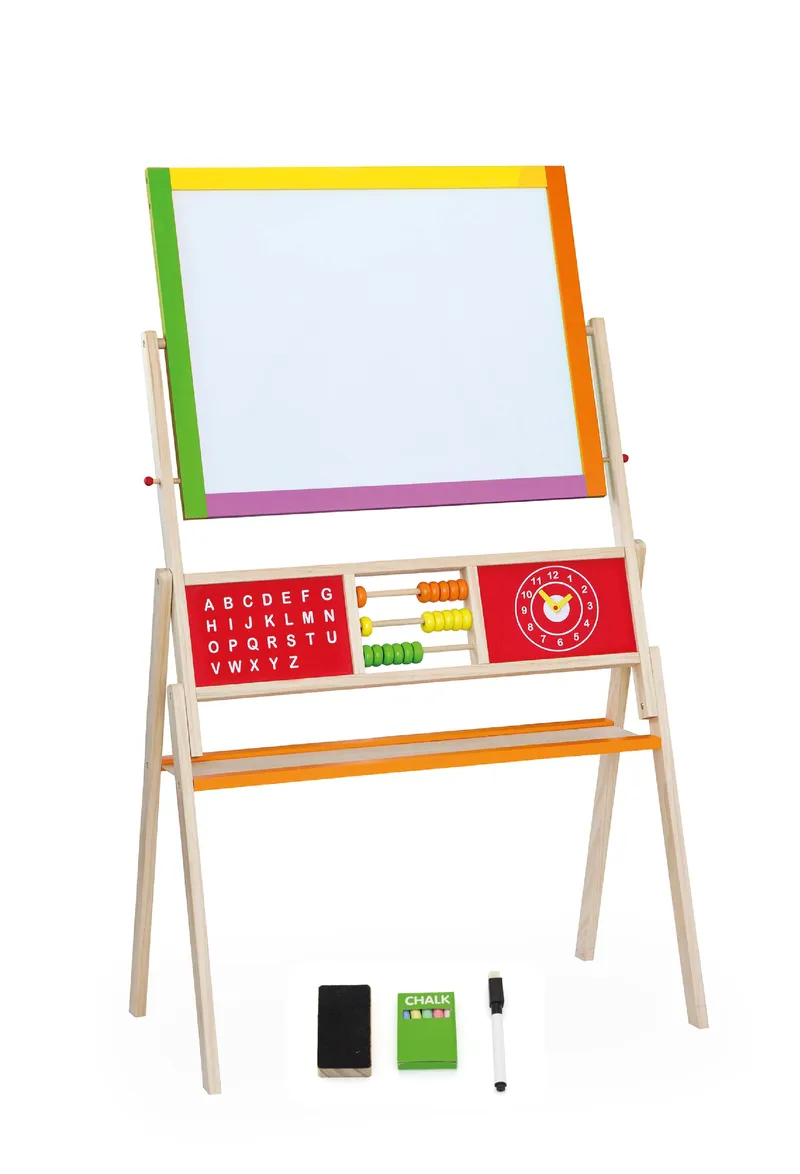 VIGA 50951 Dwustronna Edukacyjna Tablica Do Rysowania - Duża